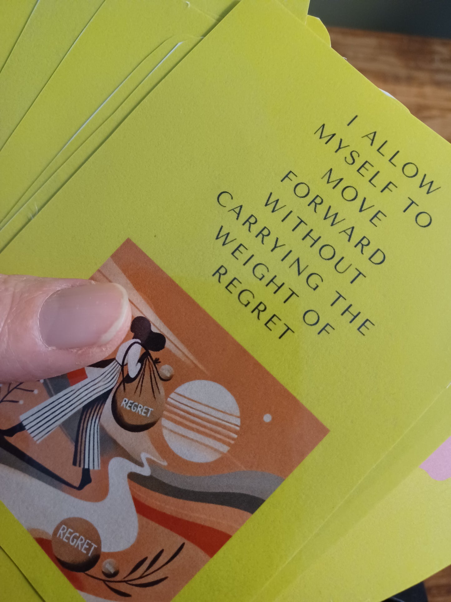 I Give Myself Grace Affirmation Cards – A Journey to Self-Love